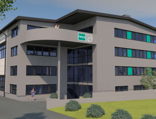 Standortbekenntnis: FRIES Kunststofftechnik GmbH erweitert den Standort Sulz um ein neues Büro- und Produktionsgebäude