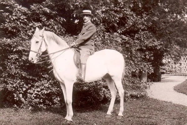 Theodor Fries on Horseback