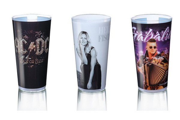 Cups with IML print