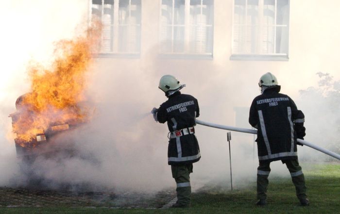 company fire department at fries kunststofftechnik