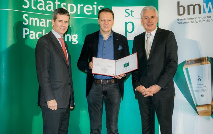 Auszeichnung für Fries beim Staatspreis Smart Packaging 2017