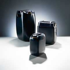 electrically conductive jerrycans