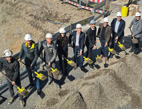 Ceremonia de colocación de la primera piedra en FRIES Kunststofftechnik en Sulz
