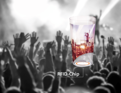 The innovative reusable cup with chip