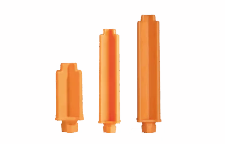 Accessories and system components: Rotating stacking pins for industrial baskets