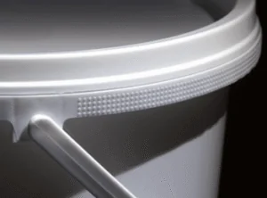kunststoff-rundeimer-supra-schutzrand white plastic round bucket with protective rim