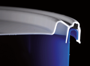 kunststoffeimer-hobbock-pe-30-liter-deckel-wasserdicht Blauer Kunststoff Hobbock Eimer mit wasserdichtem Deckel