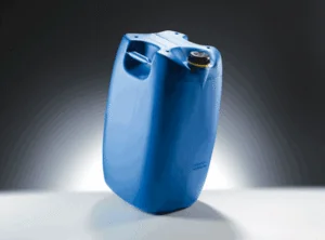 kunststoffkanister-60liter blue 60-liter plastic canister with three handles for comfortable handling