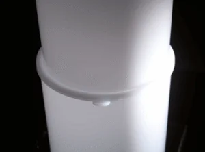 runddose-1100ml-pe-stapelbar gestapelte Runddosen aus natur Kunststoff