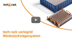 FRIES tech-rack variogrid Werkstückträgersystem Video