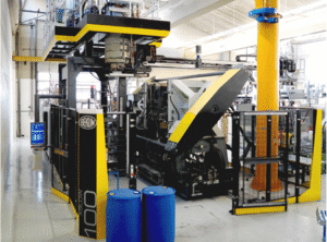 Macchina per soffiaggio per estrusione