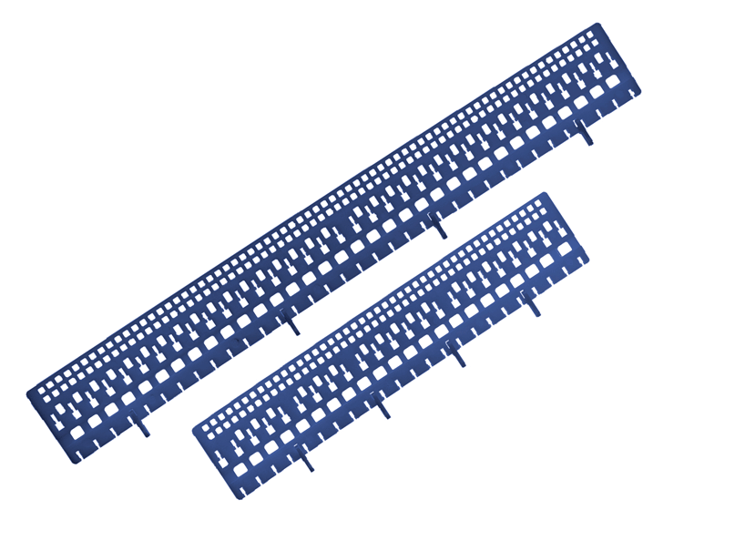 Parois latérales comme accessoires pour le panier de nettoyage tech-rack en plastique