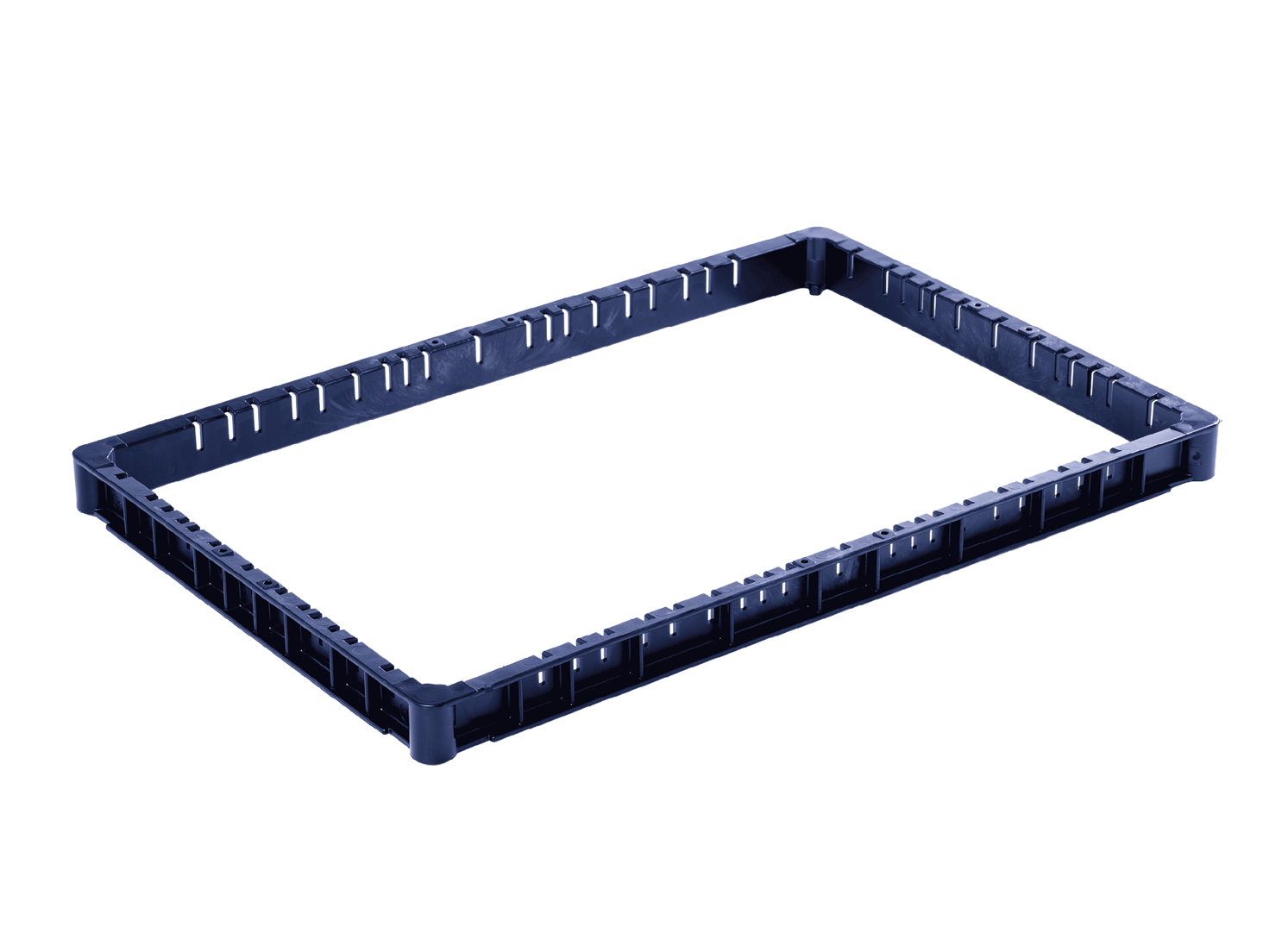 Cadre supérieur en plastique pour le système tech-rack variogrid de FRIES