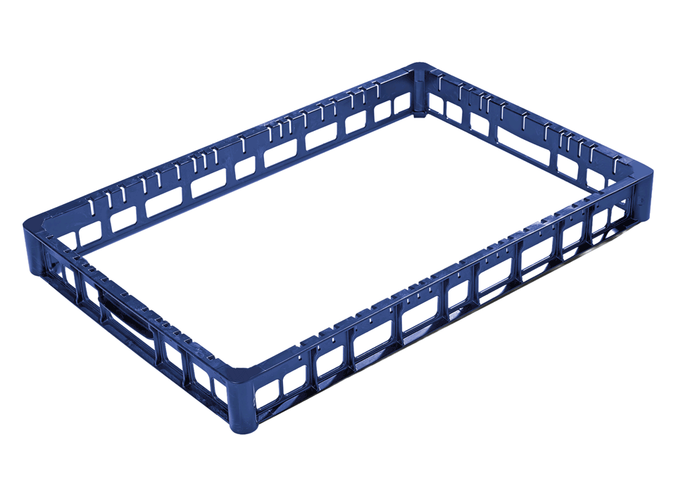 Cadre intermédiaire pour le système de panier de nettoyage tech-rack en plastique