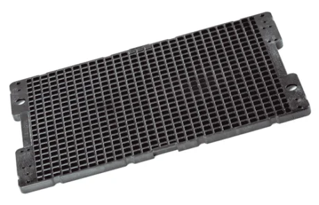 Plaque de porte-pièces ESD en plastique pour le système techtray de FRIES