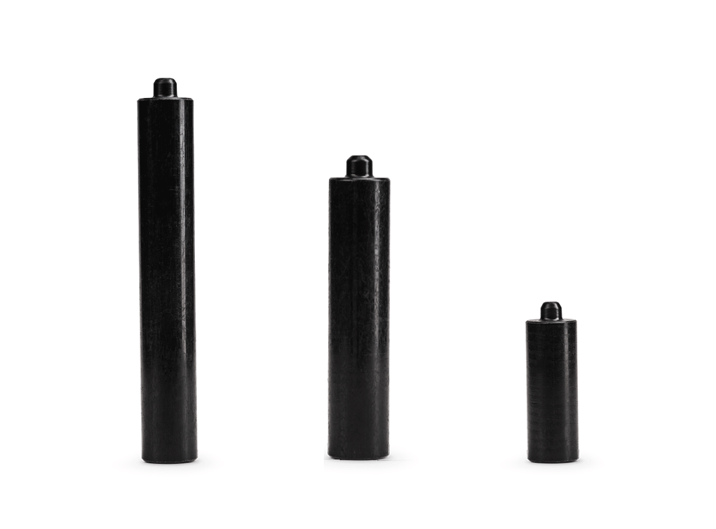 Stapelbolzen aus Kunststoff für das techtray System von FRIES