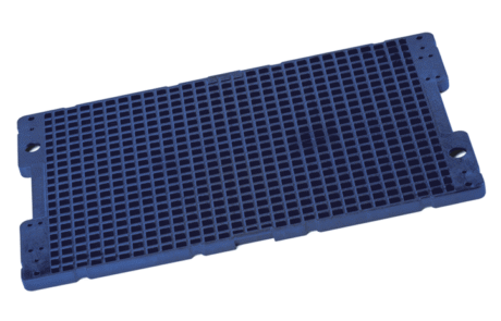 Plaque de porte-pièces en plastique pour le système techtray de FRIES